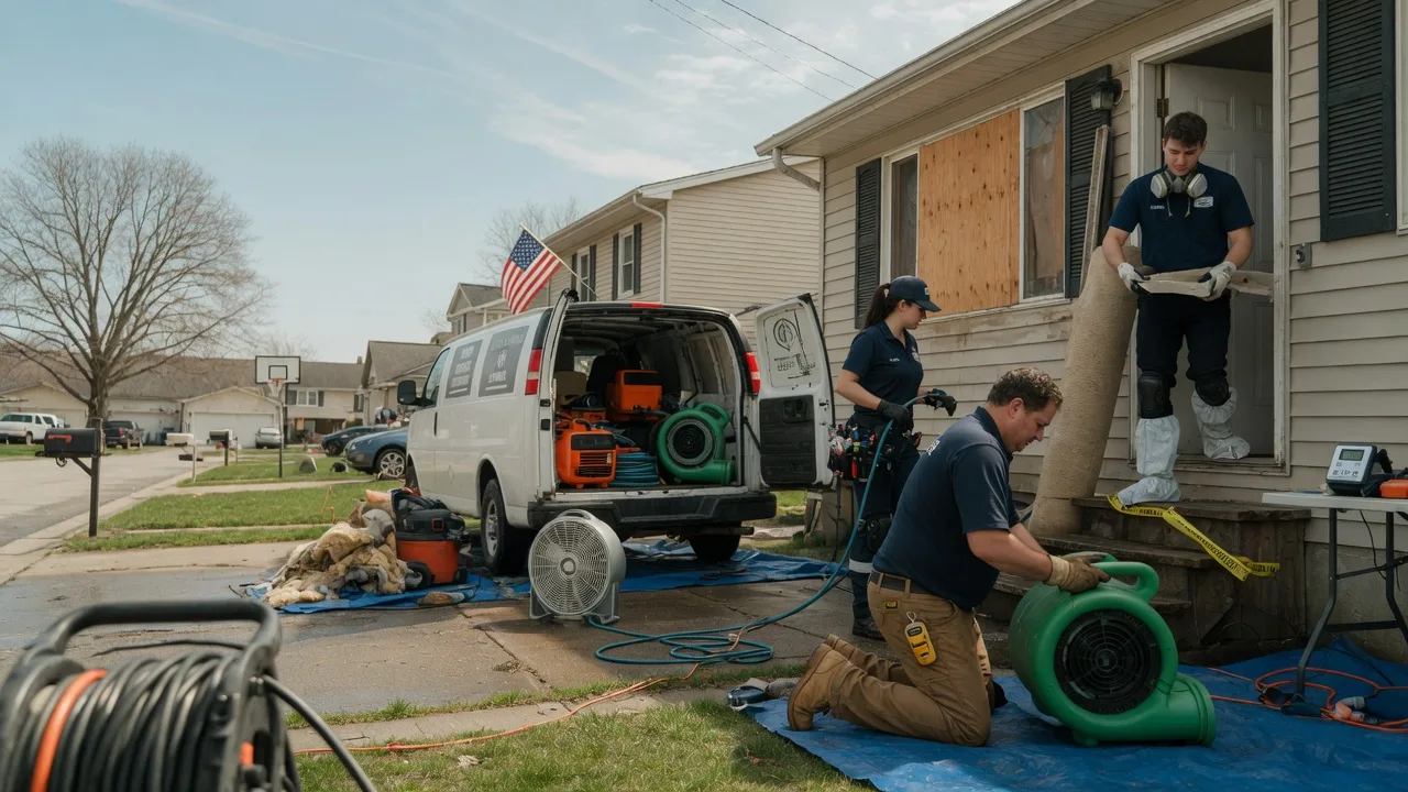 Water Damage Restoration in Equality, AL near me